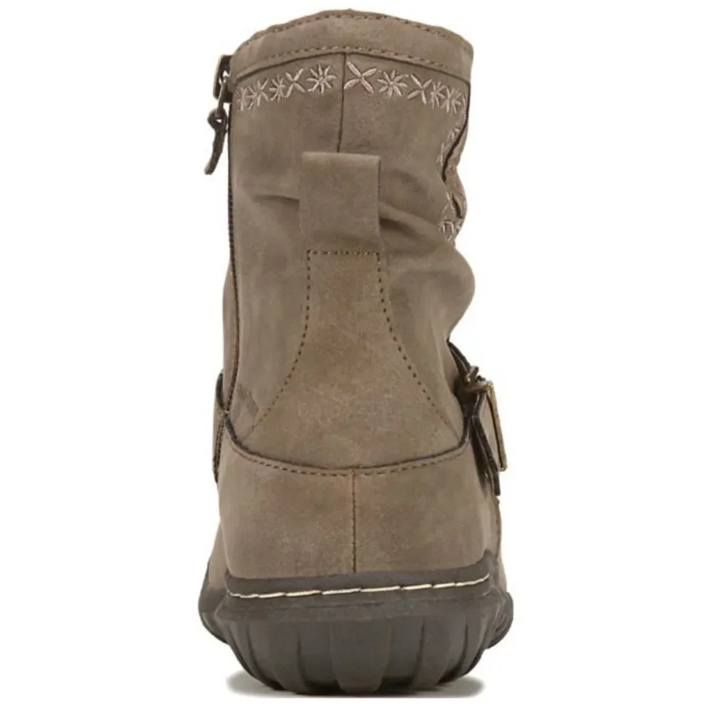 NWT JBU Women's Dottie Water Resistant Bootie Color Taupe​​​​​​ - Picture 3 of 3